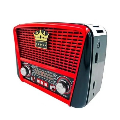 Радиоприемник Golon RX-455S с mp3 и солнечной панелью