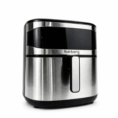 Мультипечь Rainberg RB-2330 многофункциональный аэрогриль 8,5 л, фритюрница, аэрофритюрница серебристый