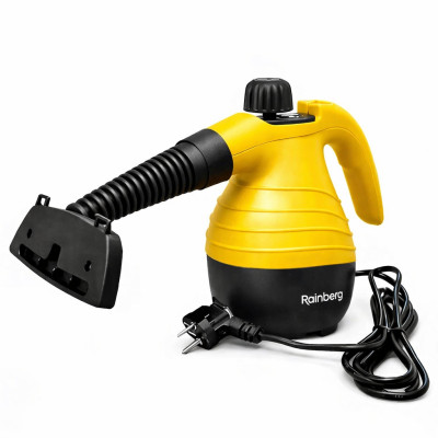 Пароочисник Rainberg RB-2294 відпарювач 6 жовтий насадок