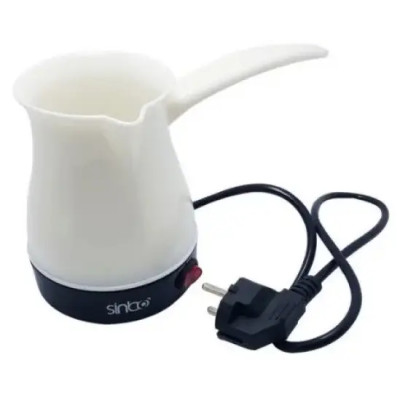 Турка электрическая кофеварка Sinbo SCM-2928 электротурка белая