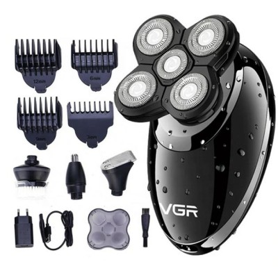 Электробритва VGR V-302 4 в 1 триммер машинка для стрижки волос бороды усов