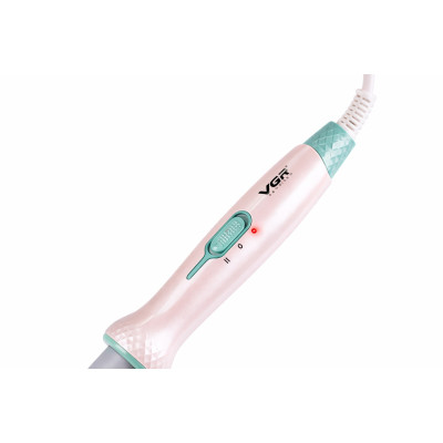 Плойка конусная для волос Vgr V-596 бело-зеленая