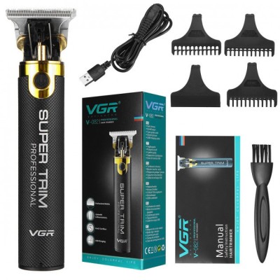 Машинка для стрижки волос VGR V-082 окантовочная, триммер для бороды