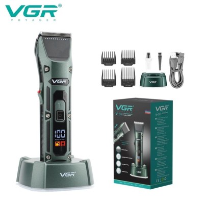 Машинка для стрижки волосся VGR V-696 тример для бороди та вусів