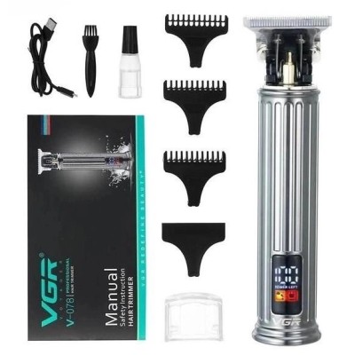 Машинка для стрижки волос VGR V-078 триммер для бороды и усов