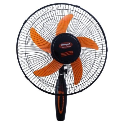 Вентилятор напольный Wimpex WX-1612 чёрно-оранжевый