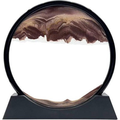 Пісочна картина Moving Sandscapes 3D 18см настільна коричневий