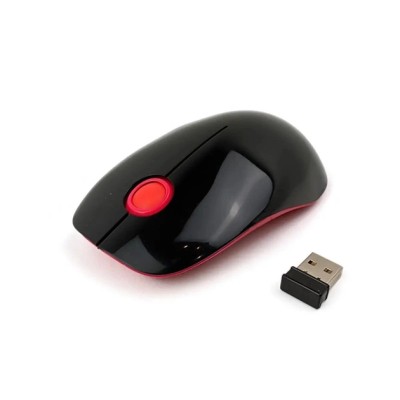 Миша бездротова Wireless Mouse G-217 чорно-червоний