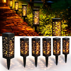 Садовый газонный светильник Neo на солнечной батарее с сумеречным датчиком чёрный