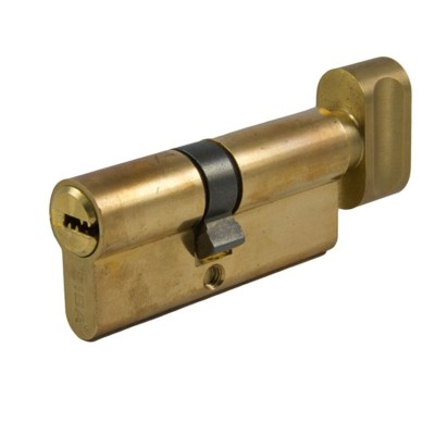 Циліндр 70 мм (40/30Т) ключ-комір 5 кл жовтий 12170/BT SIBA 35.10.25/BT