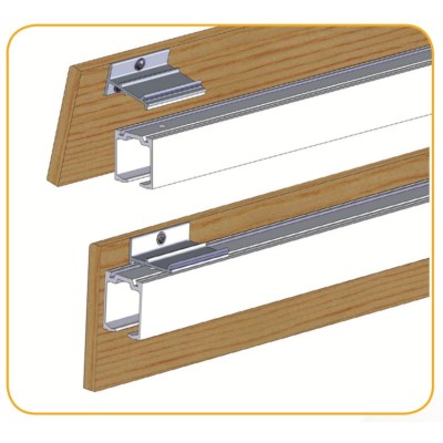 Комплект кріплення для дерев'яної маскувальної планки, 3шт, двері 25-45мм VALCOMP 219-027