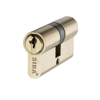 Цилиндр 62 мм (31/31) ключ-ключ 3 кл жёлтый 12162/C SIBA 26.10.26 /С 3к