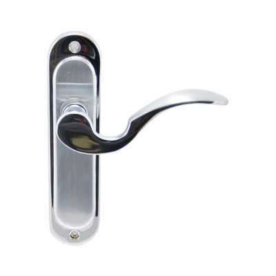 Дверна ручка OSIMO на планці 0K матовий хром хром (07 05) SIBA Z09 0K 07 05