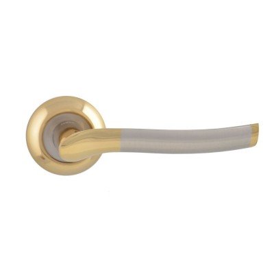 Дверна ручка на розетці SIBA Verona матовий нікель/золото