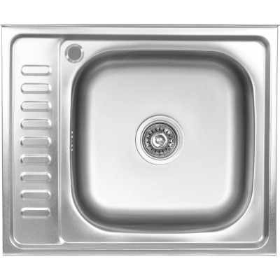 Кухонна мийка із нержавіючої сталі Platinum САТИН 6050 R (0,7/160 мм)