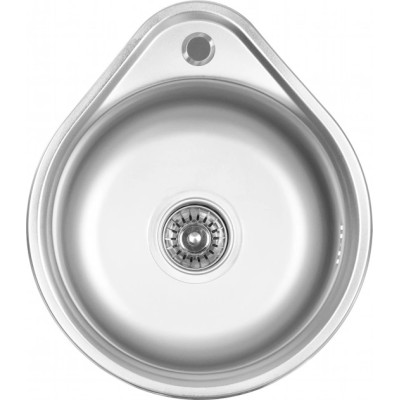 Кухонна мийка із нержавіючої сталі Platinum САТИН 4539 (0,6/170 мм)