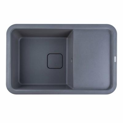 Мойка кухонная Platinum Cube 7850 серый муссон
