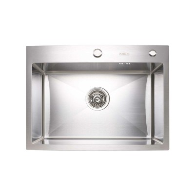 Мийка кухонна Platinum Handmade 600x450x220