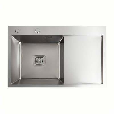 Мийка кухонна Platinum Handmade 78x50B L нержавіюча сталь