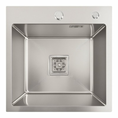 Мийка кухонна Platinum Handmade НSB 450x450x220 нержавіюча сталь