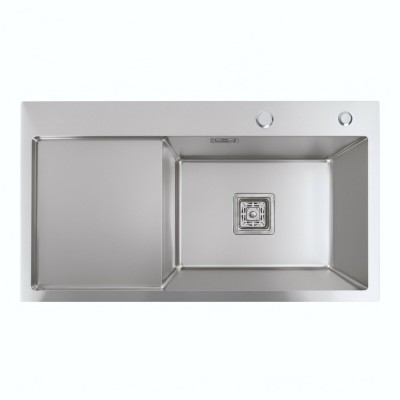 Мийка кухонна Platinum Handmade 780x430x220 R