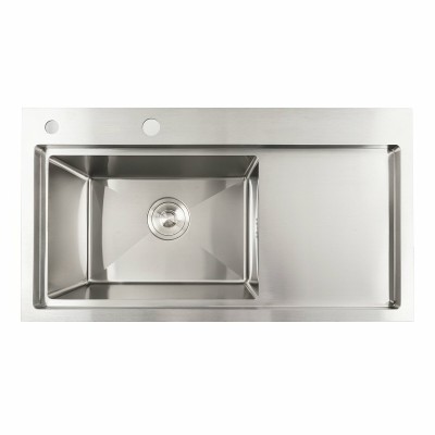 Мойка кухонная Platinum Handmade 78x43 L