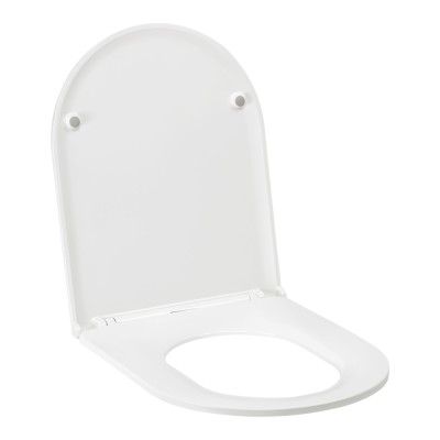 Унитаз подвесной Qtap Robin безободковый с сидением Slim Soft-close QT1333046ENRW