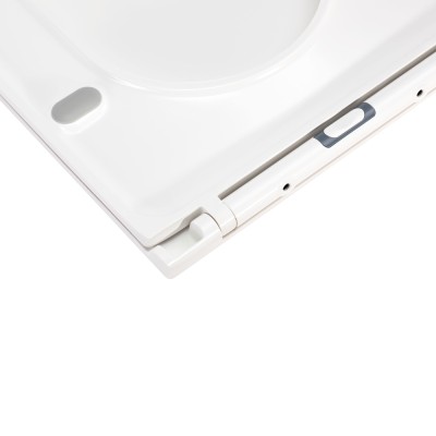 Унитаз подвесной Qtap Robin безободковый с сидением Slim Soft-close QT1333046ENRW
