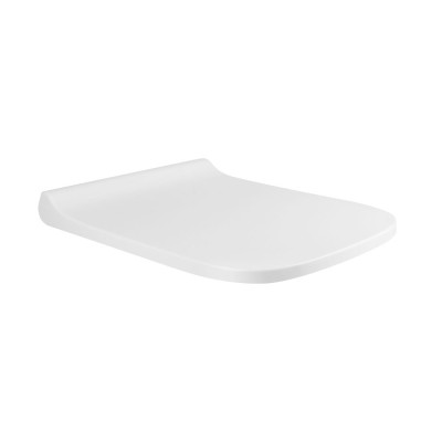Унитаз подвесной Qtap Tern безободковый с сидением Slim Soft-close QT1733052ERW