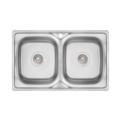 Кухонна мийка Lidz 7948 0,8 мм Micro Decor (LIDZ7948MDEC08)