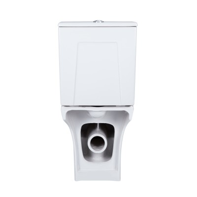 Унитаз-компакт Qtap Presto безободковый с сидением Soft-close QT24221217AW