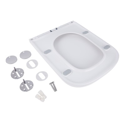 Сиденье для унитаза Qtap Aries с микролифтом Slim QT99HXU15W