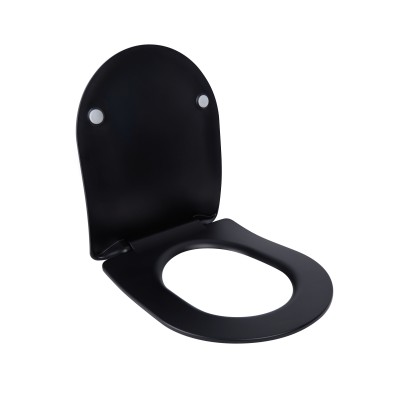Сиденье для унитаза Qtap Robin/Scorpio с микролифтом Slim QT99U184UF450MB