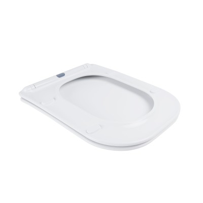 Унитаз-компакт Qtap Nando безободковый с сидением Soft-close QT12221222AW