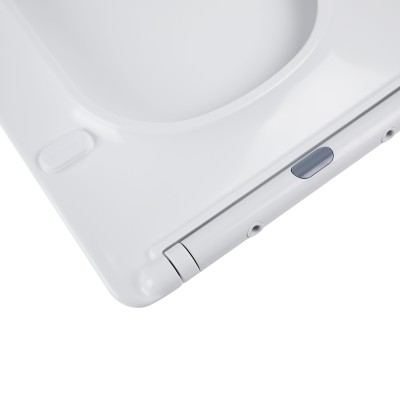 Унитаз-компакт Qtap Nando безободковый с сидением Soft-close QT12221222AW