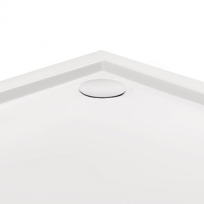Душевой поддон Qtap ROBIN 301112 100x100x12см + сифон