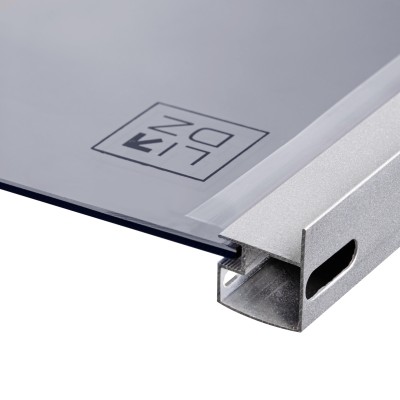 Душевая кабина Lidz Latwa SC90x90.SAT.HIGH.GR (LLSC9090SATHIGHGR2)