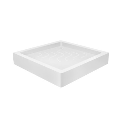 Душевая кабина Lidz Wawel SC90x90.SAT.LOW.FR (LWASC9090SATLOWFR2) с поддоном Lidz Mazur ST90x90x16(LMAST909016).
