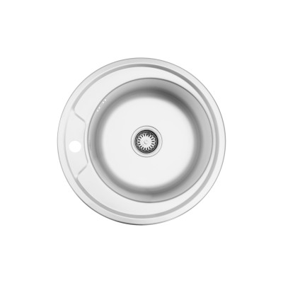 Кухонна мийка KRONER (KRP) Dekor-490 D0.8T180
