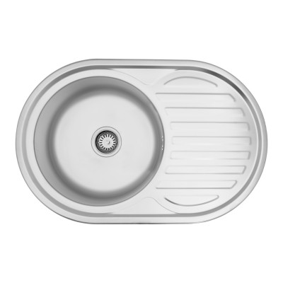 Кухонна мийка KRONER (KRP) Dekor-7750 D0.8T180