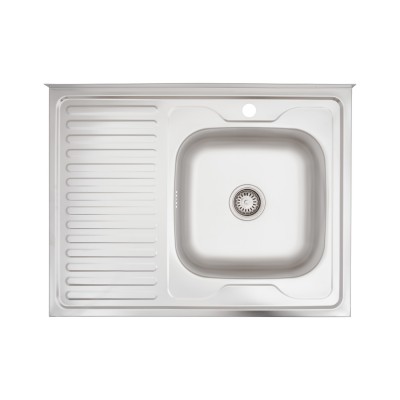 Кухонна мийка KRONER (KRP) Dekor-6080R D0.6T160