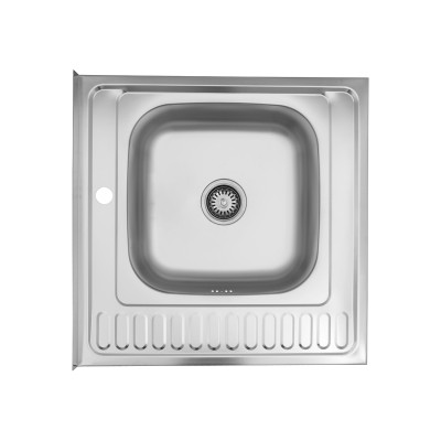 Мийка кухонна KRONER (KRP) Satin-6060R D0.6T160