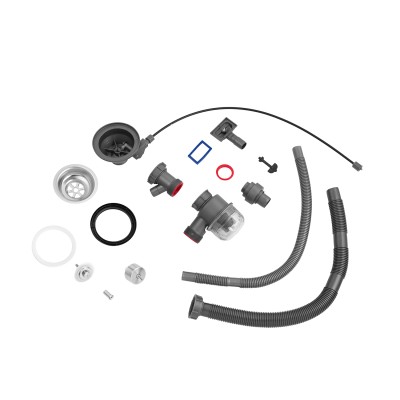Кухонная мойка KRONER Derby KRP PVD - SET7546HM (2,5/0,5 мм)