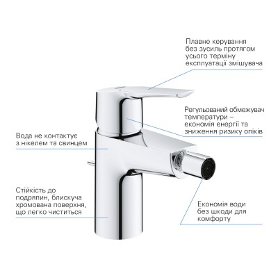 Смеситель для биде GROHE QuickFix Start 32560002