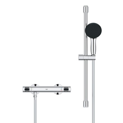 Набор смесителей 2 в 1 для ванной комнаты Grohe QuickFix StartEdge S-Size UA202503TS
