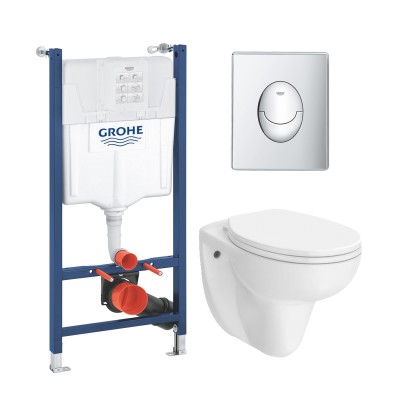 Комплект унитаза с инсталляцией 4 в 1 Grohe Solido Start UA38971964A