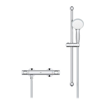 Набор смесителей 2 в 1 для ванной комнаты Grohe QuickFix Start S-Size 34841551TS