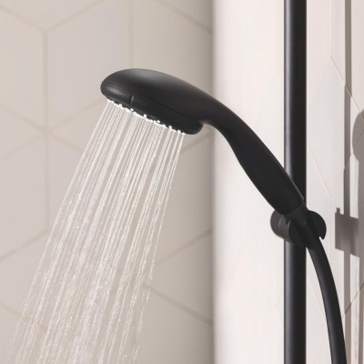Смеситель для ванны GROHE QuickFix Start Black UA30330702