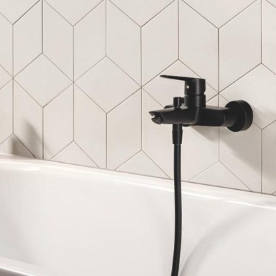 Смеситель для ванны GROHE QuickFix Start Black UA30330702