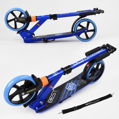 Самокат Best Scooter 212681 двухколесный, амортизатор